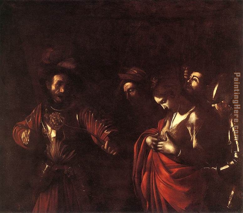 The Martyrdom of St. Ursula painting - Caravaggio The Martyrdom of St. Ursula art painting